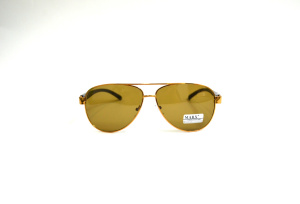 Солнцезащитные очки MARX (MARX, 1711, Ободковая, Пластик, Бронзовый, КНР, Солнцезащитная, Авиатор, 58-18-136, Мужчин, Силиконо)